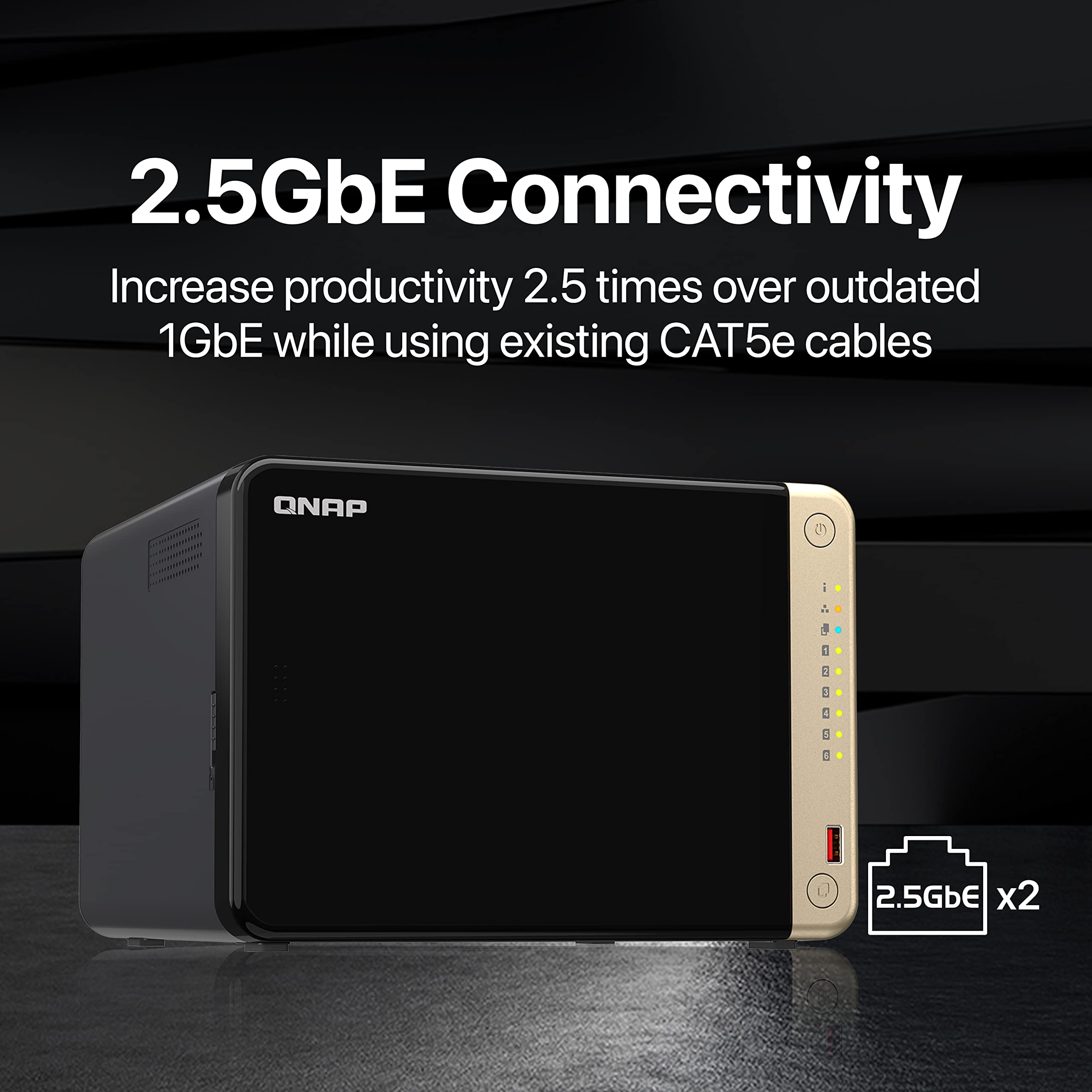 Turbo NAS TS-664-4G SAN/NAS Storage System - Dettaglio