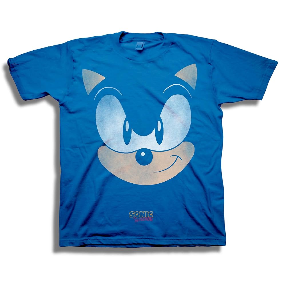 Amazon.com: SEGA boys Sonic the Hedgehog Big Face Short