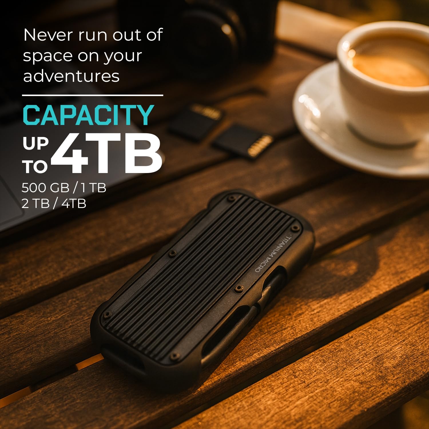 Amazon.com: Titanium Micro External SSD 2TB - Mercury Portable SSD