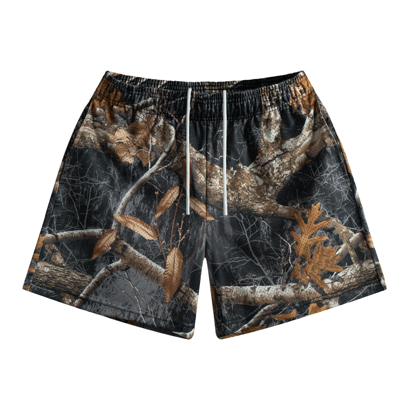 DIOTSR Mens Graphic Shorts Mesh Athletic Running Basketball Shorts Cool Streetwear Designer Shorts