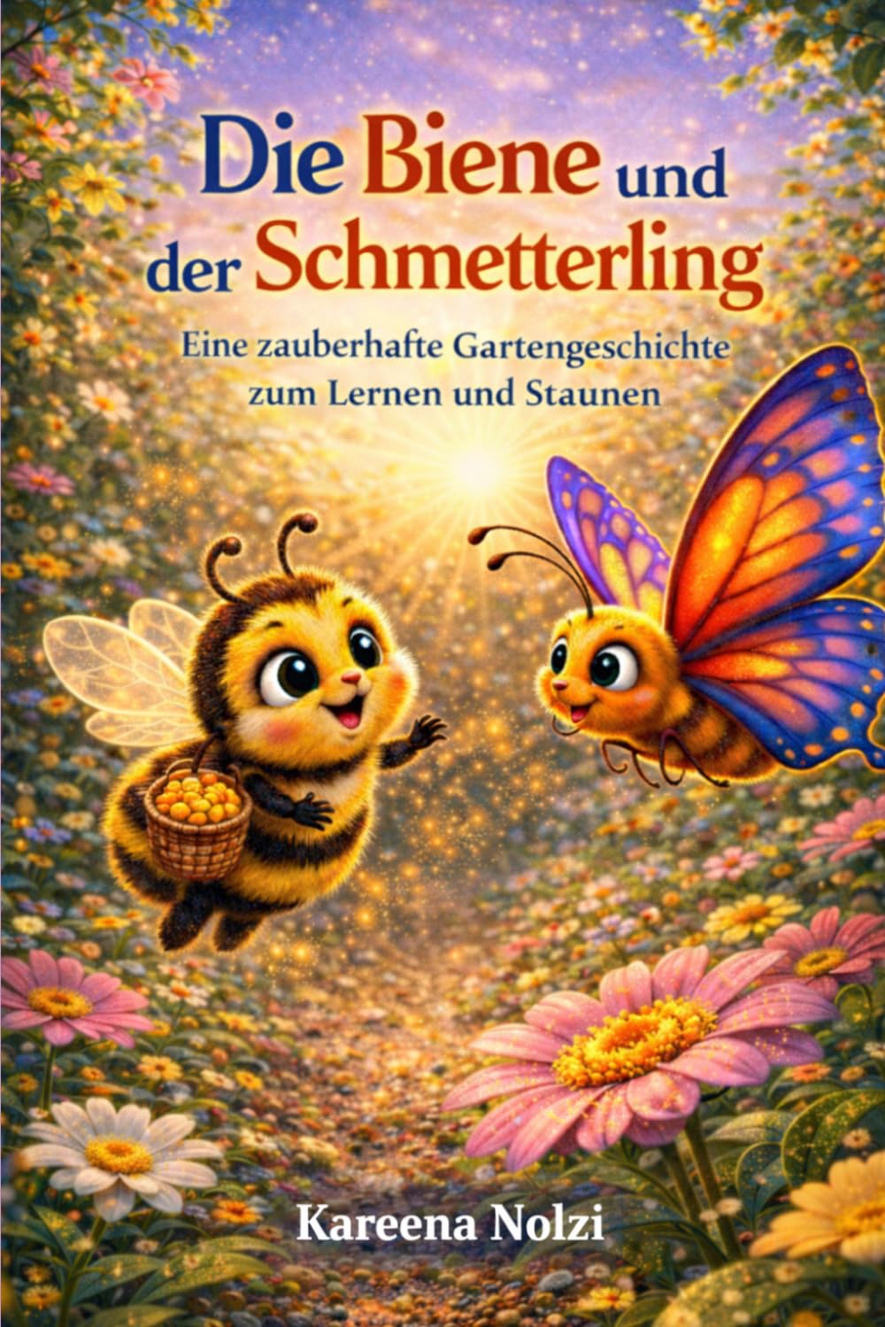 Die Biene und der Schmetterling: Eine zauberhafte Gartengeschichte zum Lernen und Staunen (Gartenfreunde Geschichten)