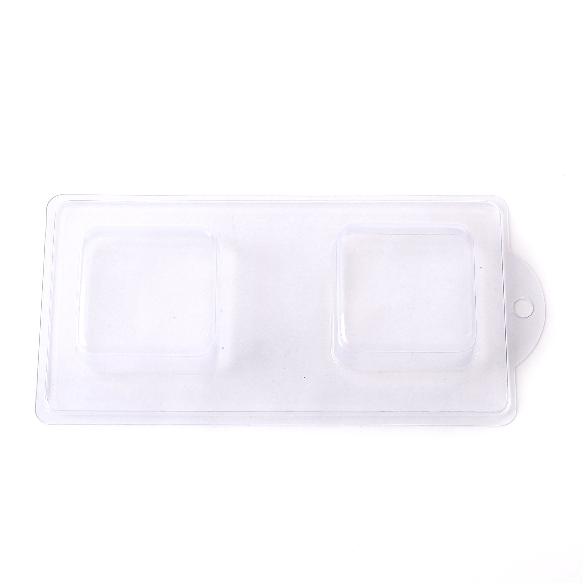 World Of Moulds 4 Cavity Square Soap/Bath Bomb Mould, 25.5 x 24 x 4 cm, PVC