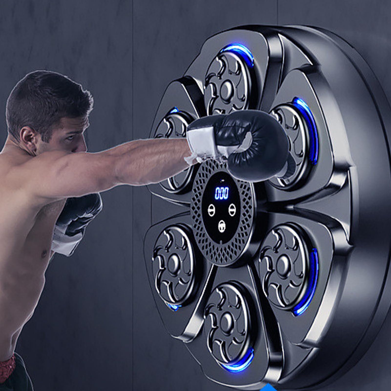 Macchina Da Boxe Musicale Attrezzatura Fitness Elettronica Interattiva | Dispositivo Per Boxe Musicale Per Allenamento Sparring Sport Adulti E Ragazzi Palestra Domestica Indoor