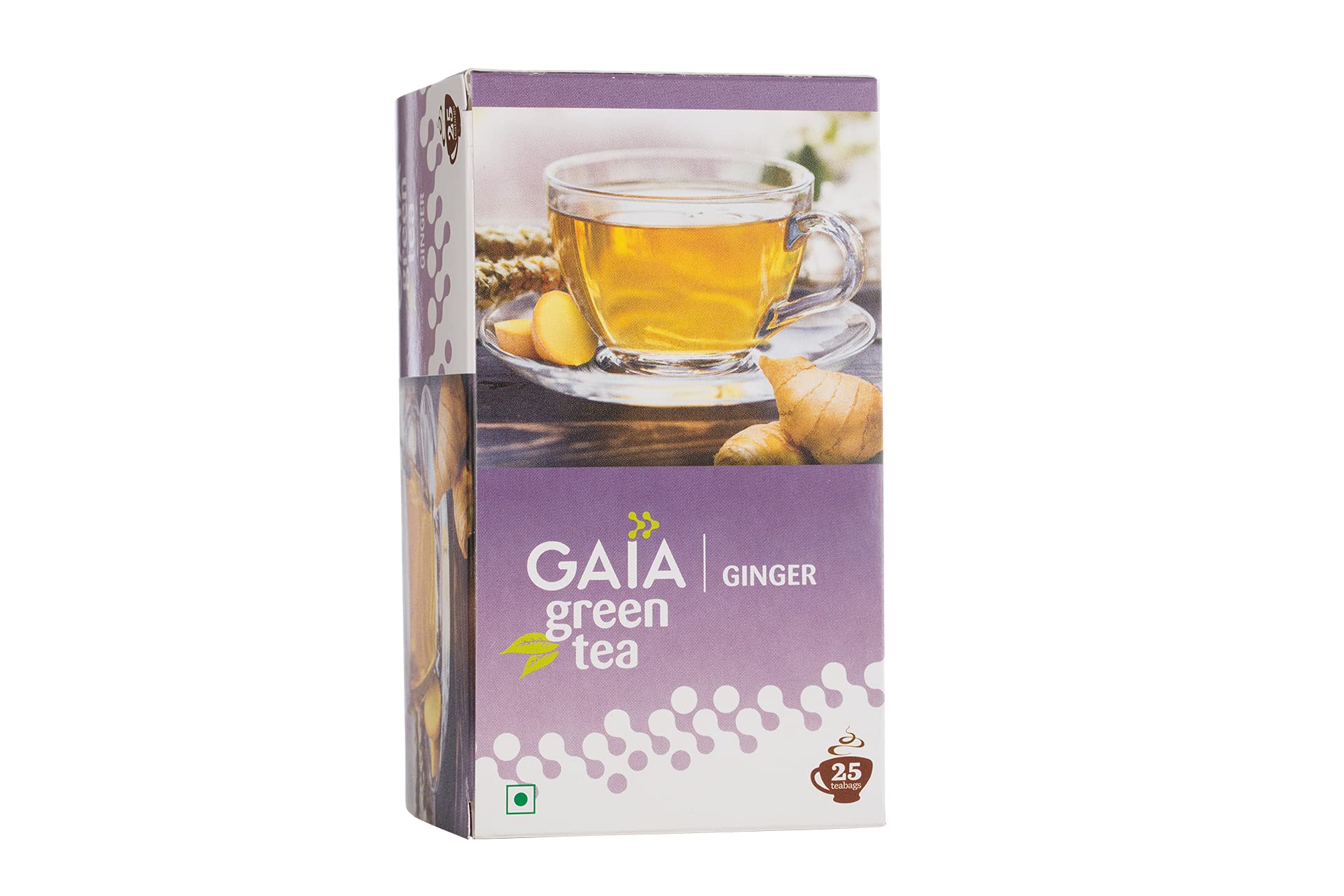 Gaia Green Tea Honey & Lime 25 tea bags (Pack of 3) — Amazon image 8
