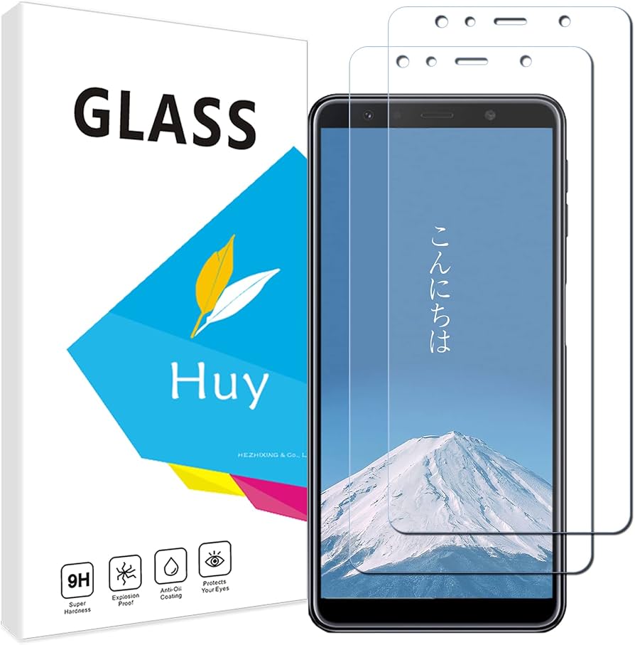 Amazon | Galaxy A7 2019/2018 用の ガラスフイルム Samsung