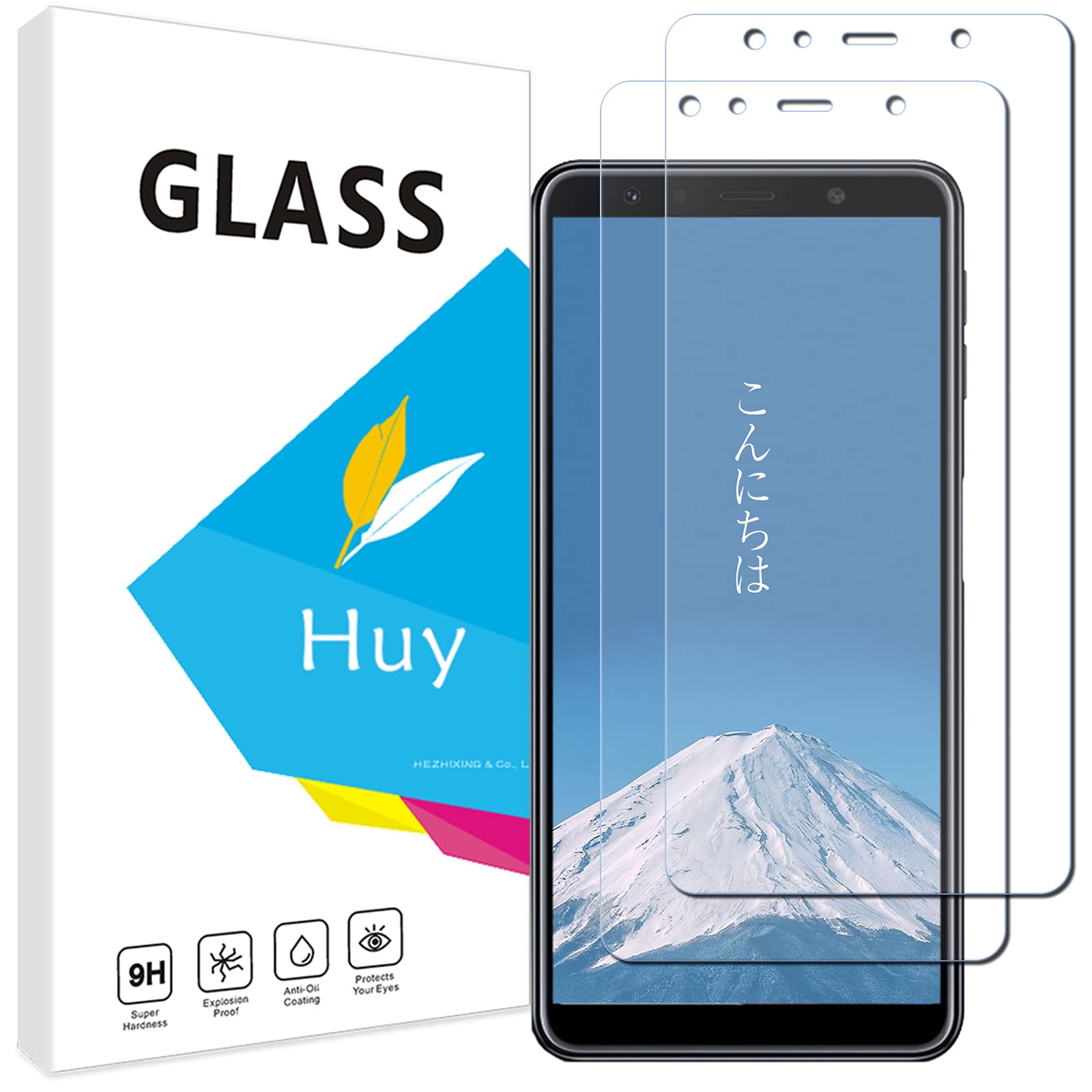 Amazon | Galaxy A7 2019/2018 用の ガラスフイルム Samsung
