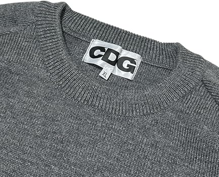 Amazon | [コムデギャルソン] CDG ROUND NECK SCHOOL PULLOVER ニット