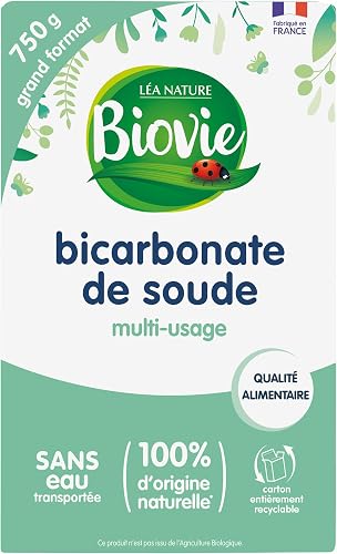 Biovie - Bicarbonate de Soude 100 % Naturel – Multi‑Usages Cuisine & Maison – Gr