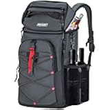 Insulated Leakproof Backpack Cooler - 30 Cans Soft Lunch Cooler Bag for Men Women - Portable Waterproof Camping Coolers for Outdoor Travel Beach Picnic Hiking