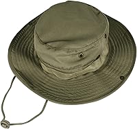 Vista 9 de Sombreros de sol para hombres y mujeres, sombrero de cubo UPF 50+, sombrero Boonie plegable, protección UV, senderismo, playa, pesca, safari