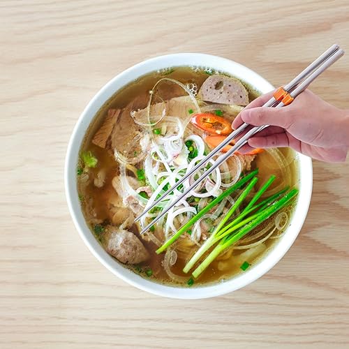 Miniatura 6 de 24 palillos reutilizables de entrenamiento para niños, adultos, principiantes, aprendices o entrenadores, paquete de palillos de práctica de