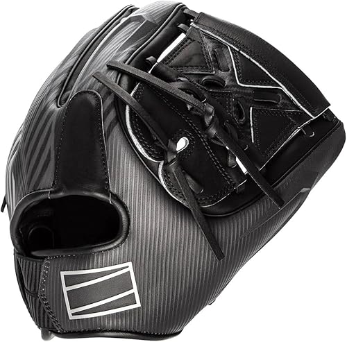 Miniatura 42 de Rawlings Guantes de béisbol REV1X Tamaños 11.5 a 12.75 pulgadas Múltiples estilos Negro/dorado 2 piezas de tela sólida