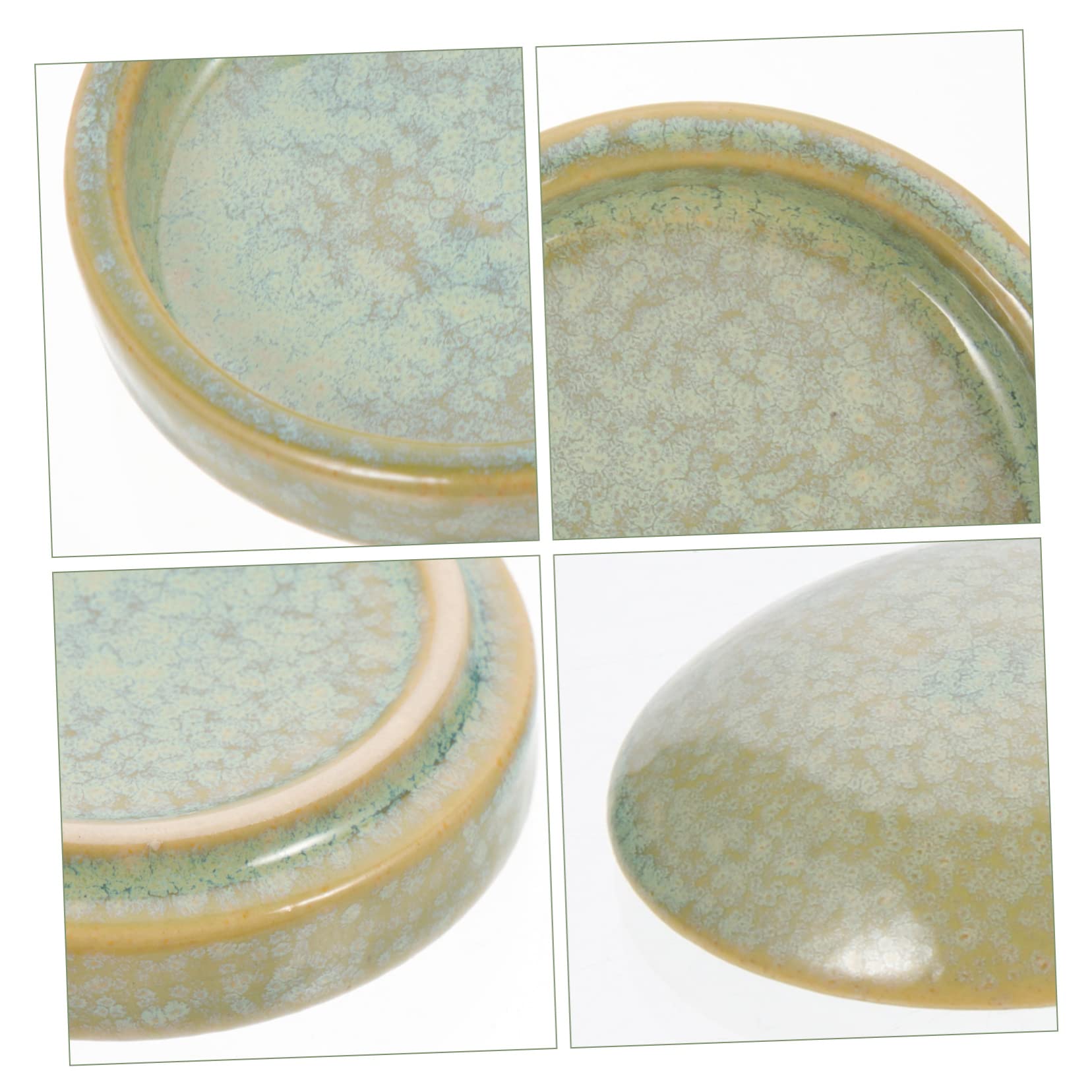 Holibanna Palette de Mélange Céramique pour Peinture de Couleurs Aquarelle Durables et Pratiques pour Artistes et Débutants