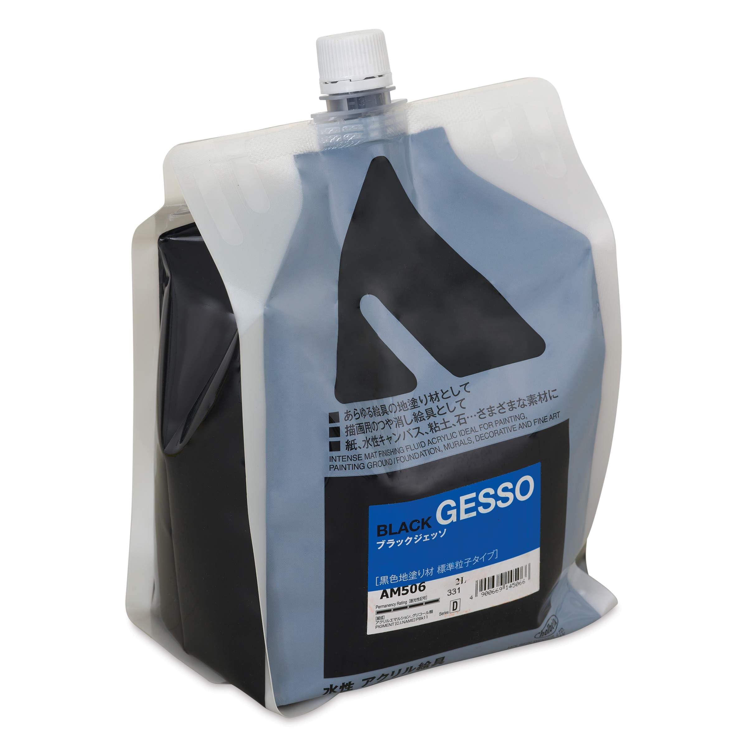 (未使用･未開封品)　ホルベイン ジェッソ ブラックジェッソ詰替用 AM506 2000ml kmdlckf Amazon | ホルベイン アクリリックメディウム AM506 2000ml ブラック