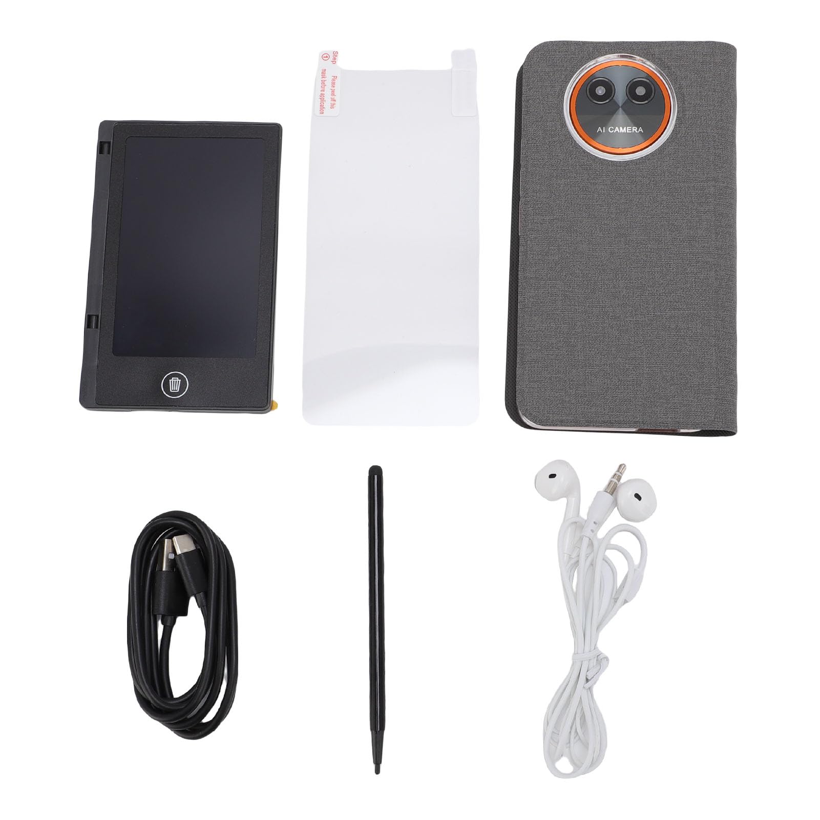 Lettore di Libri E da 5,7 Pollici, Lettore di Libri Elettronici con Tablet a Mano, 1G+8G, Android 8.1, Fotocamera da 8 MP, WiFi Bluetooth, GPS, OTG, Portable Compact Lightweight