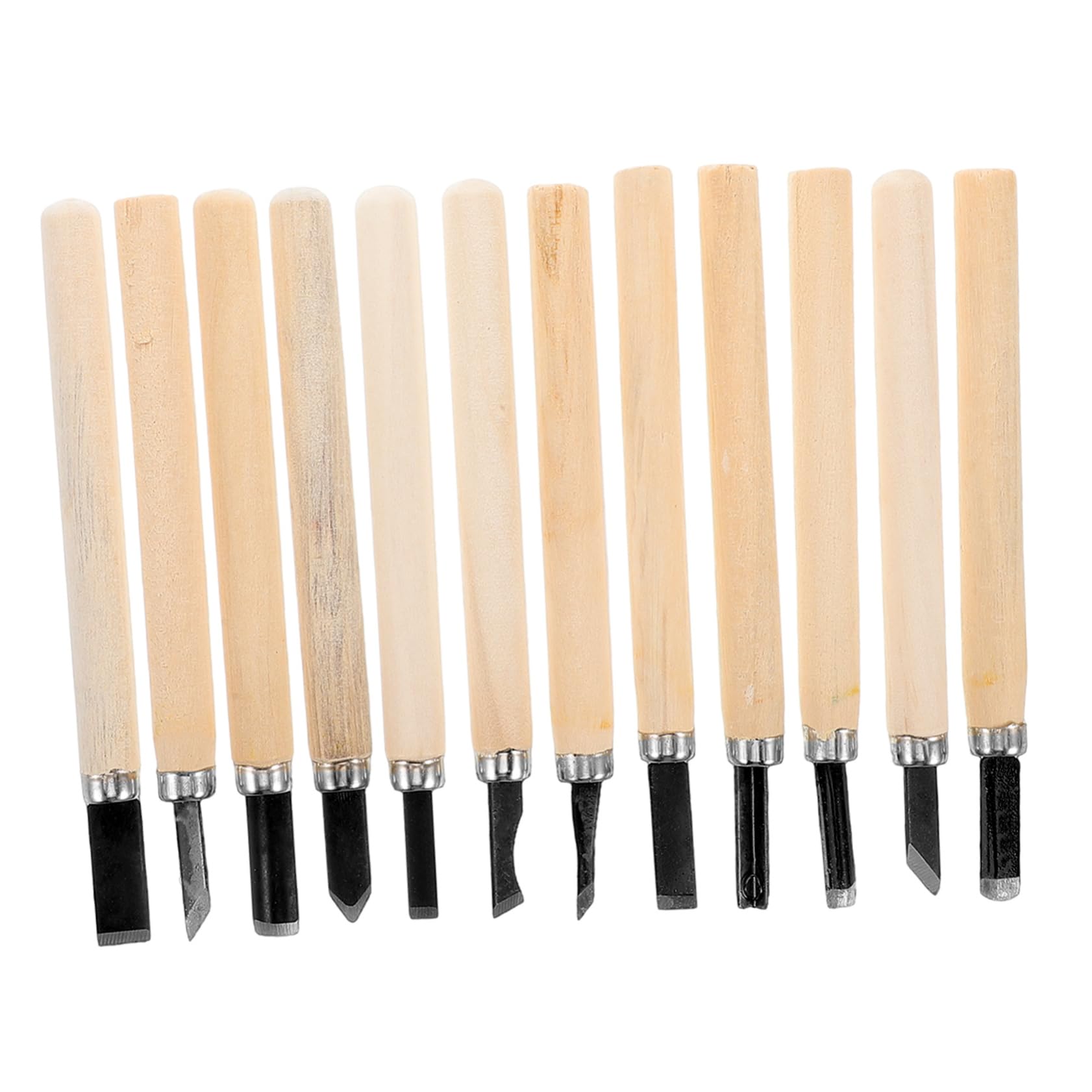 OSALADI 12 Pcs Wood Versatile Hand Tools for Wood and Linoleum Projects Durable Blades for Precise Cuts for Beginners and Enthusiasts