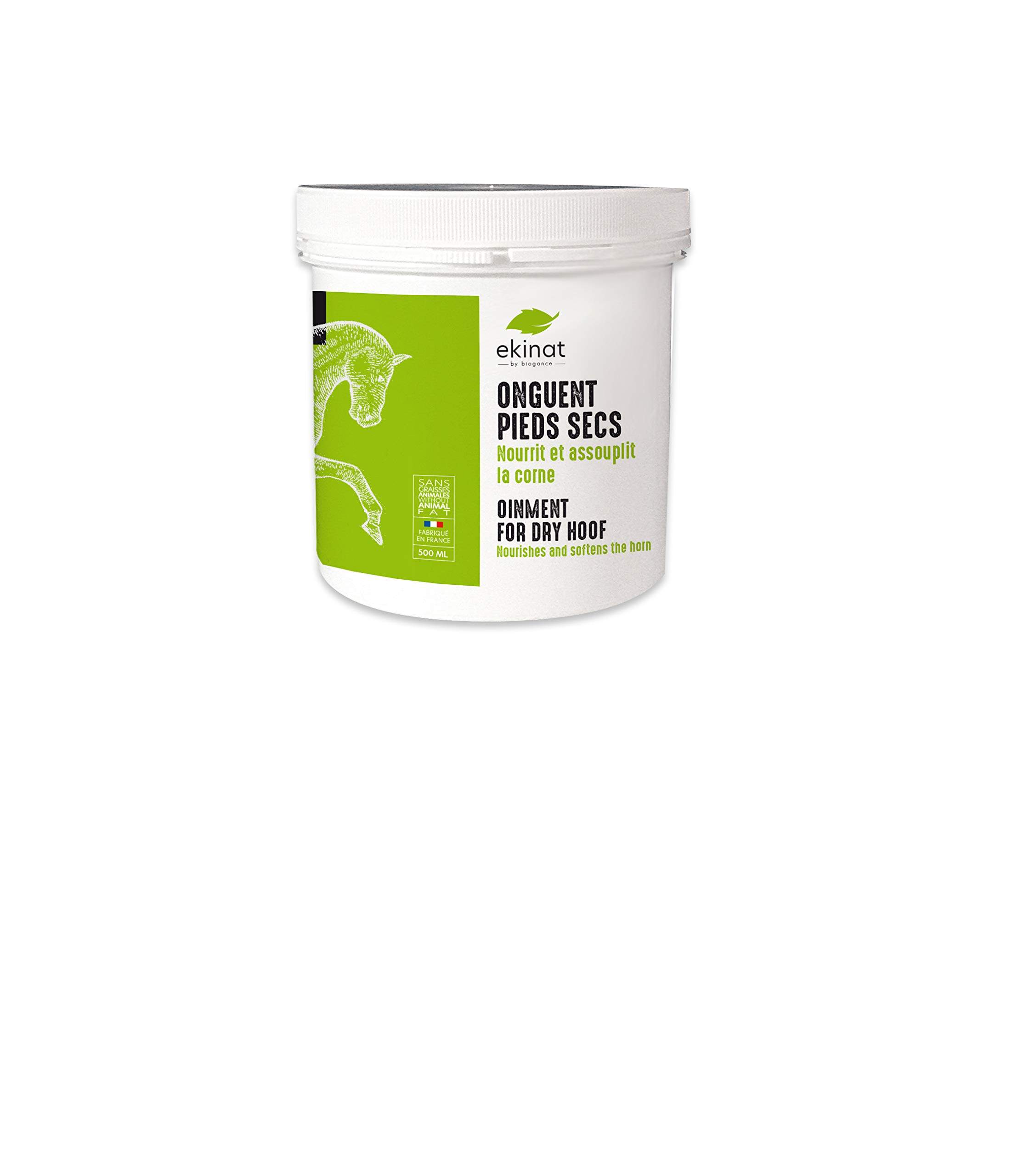 Onguent pieds secs chevaux 1L pour hydrater la corne et éviter les seimes