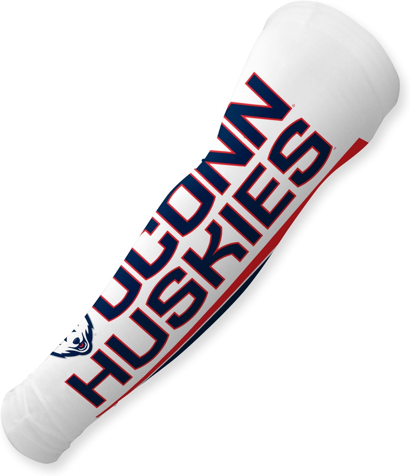 FanSleeves UCONN Apparel Long Sleeves for Arms | University of Connecticut Huskies Womens or Mens Clothing Tshirt Add-on | Arm Flag Tailgate Gear for Football, Baseball and Basketball | Great Husky Al