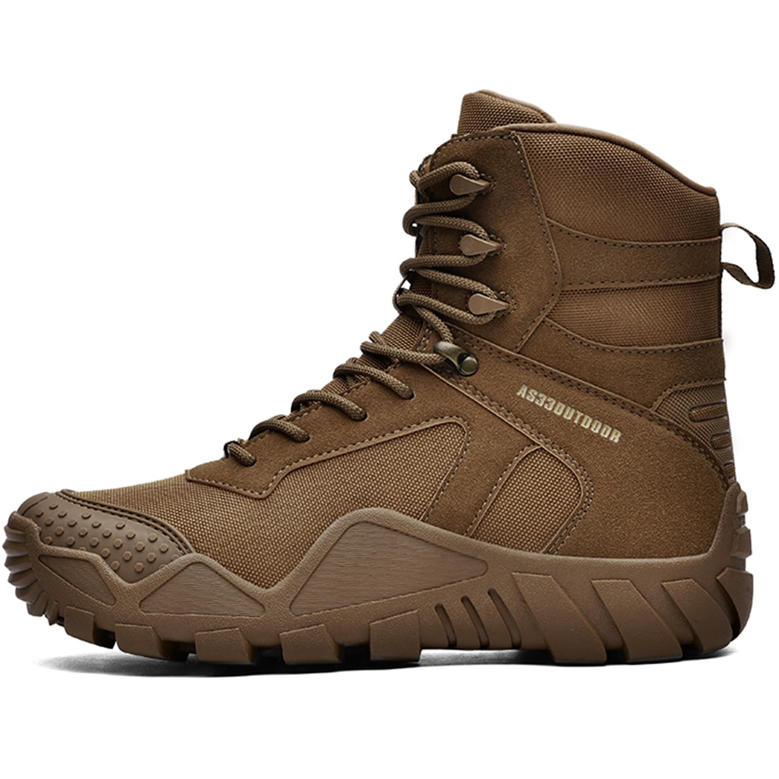 Botas de combate duraderas para hombre, botas de caza, antideslizantes, impermeables, para senderismo y trekking, para aventuras