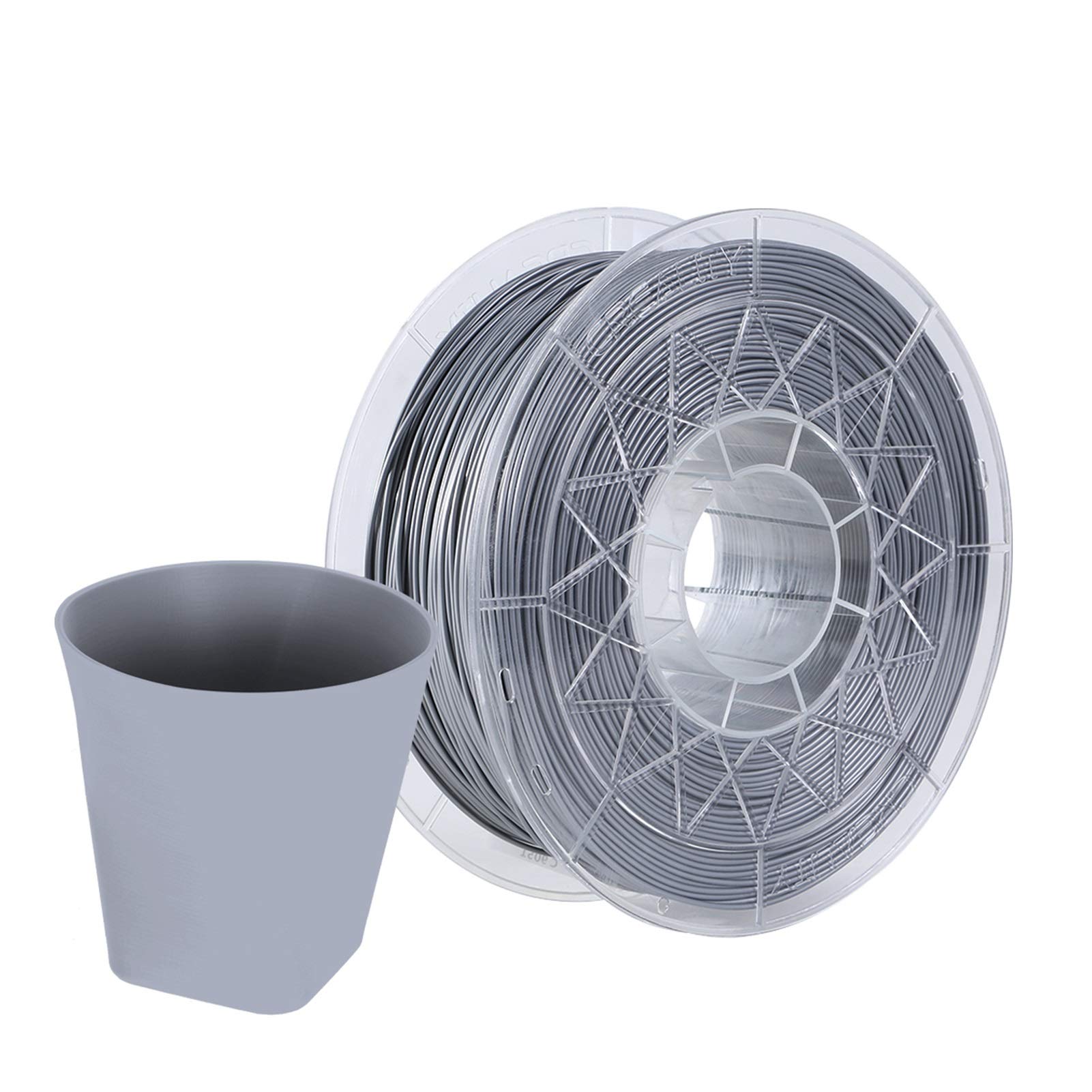 3D-Drucker CR-PLA-Filament, 1,75 mm 1 kg, Filament-Maßgenauigkeit +/- 0,02 mm, 3D-Drucker-Filament (Farbe: Gold)