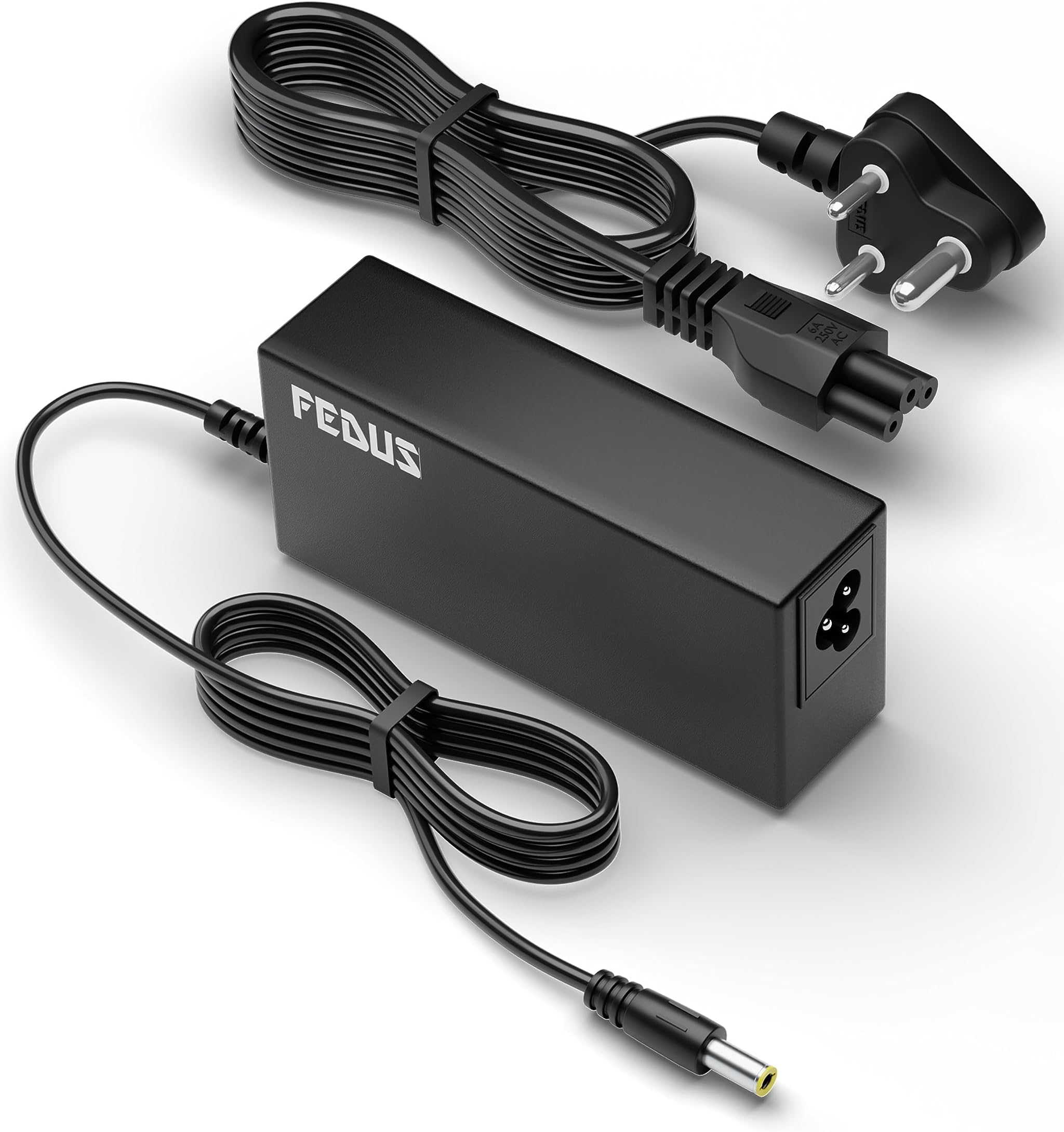 FEDUS 12 Volt 5 Amp (12V 5A) Ac Dc Adapter 12v 60 Watt DC Power Supply AC Adapter SMPS AC to DC Converter for Battery Charger Transformer, PC, LCD Monitor, TV, LED Strip, CCTV, DVR, NVR, DIY