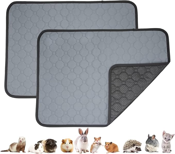 Fantperful PetCage LinersMat Pee PadsBedding for Guinea Pig