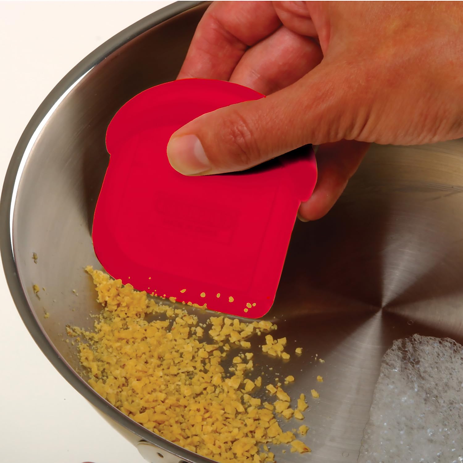 Norpro My Favorite Scraper, 3 Piece Set, Red/Blue/Green - Image 3