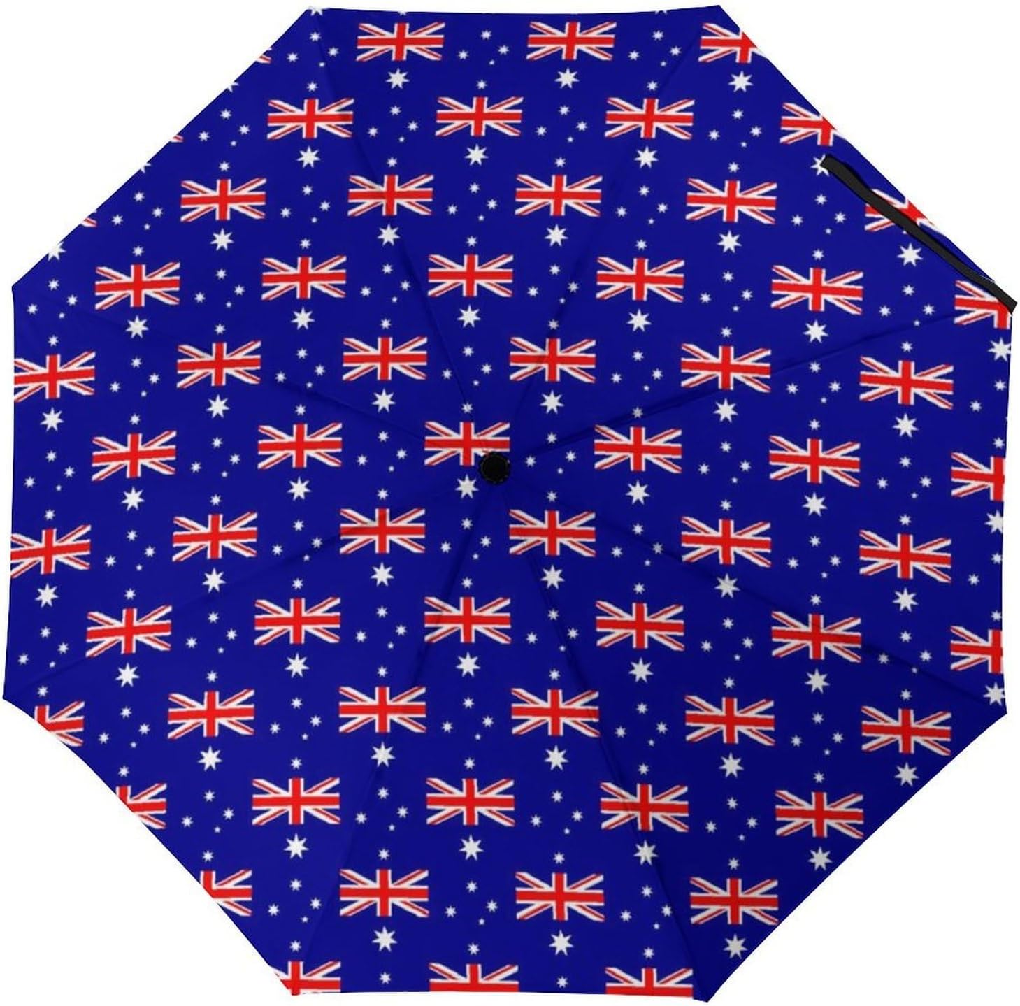 Australia Flag Compact Umbrella 3 Folding Windproof Automatic Umbrellas Portable Travel Accessories