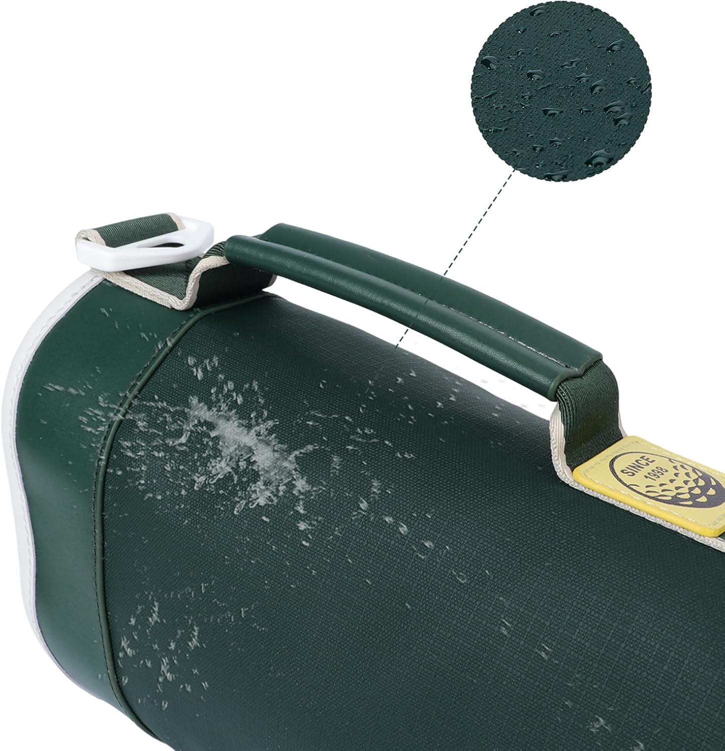 TOURBON Golf Club Bag with Adjustable Shoulder Strap, Lightweight Golf Training Carry Bag Holds 7-9 Clubs, Zipper Pocket for Golf Balls and Accessories