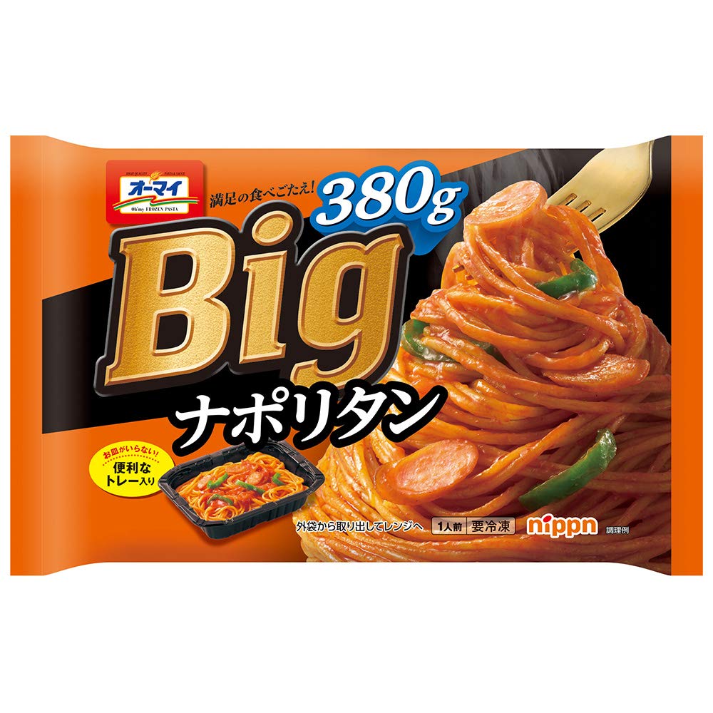 Amazon | [冷凍] ニップン オーマイBig ナポリタン 380gX12個