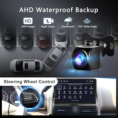 Miniatura 6 de 2 GB+64 GB Estéreo de coche para Honda CRV 2002-2006 Android Head Unit, enlace de espejo automático inalámbrico Carplay Android, pantalla táctil de