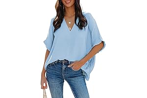 Top-Notch Gauze Clothing: Experience Unparalleled Comfort and Style with Our Short-Sleeve V-Neck Shirts