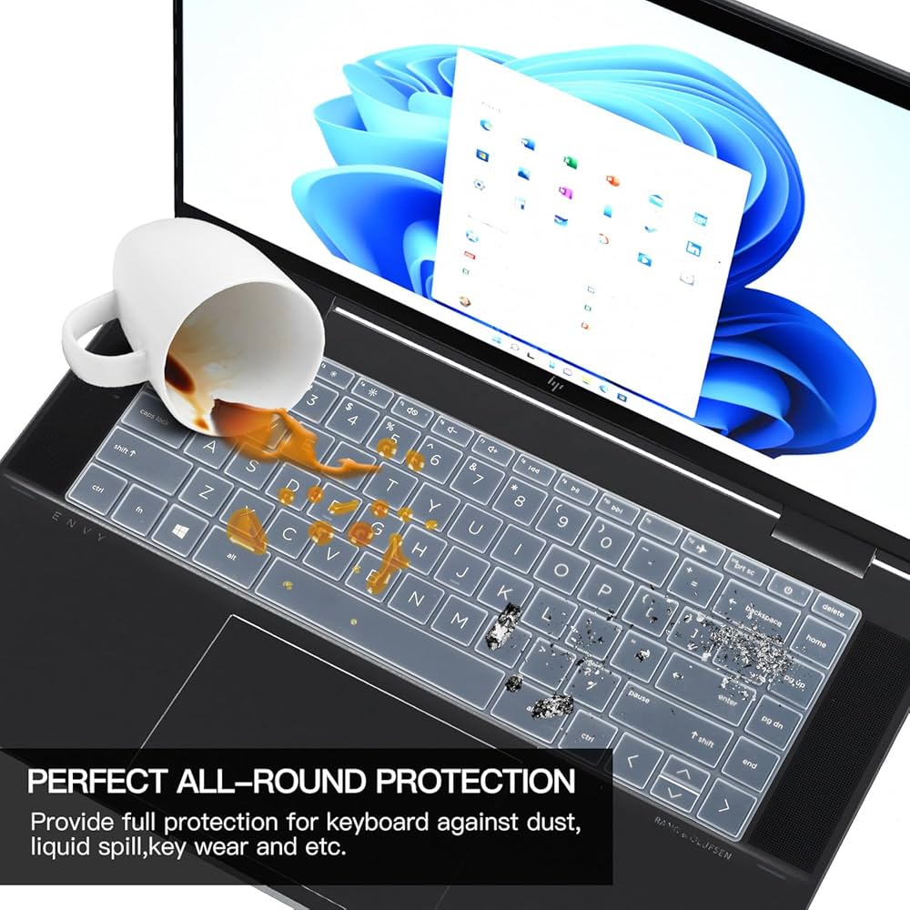 ノブ君シャトルEBx360 Amazon.com: Keyboard Cover for 2024 2023 HP Envy x360 2-in-1