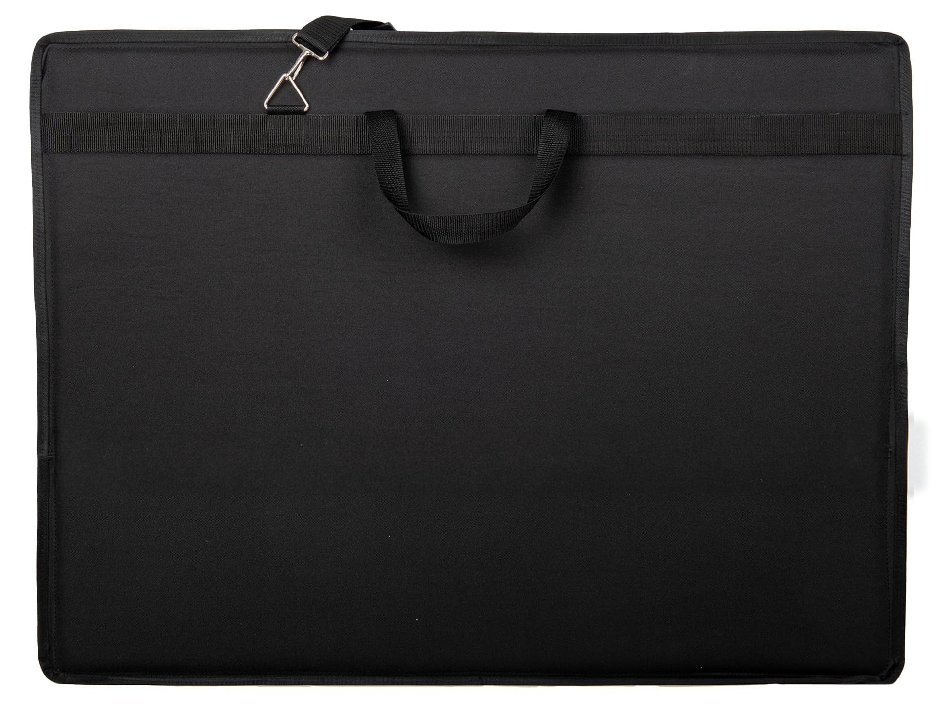 Artcase Max DIN A1 - Artist Portfolio Case, Hard-Cover Drawing Folder A1, Large Format Document Transport Bag 90 x 68 x 8 cm, storage professional artist bag, waterproof durable polyester (Black)