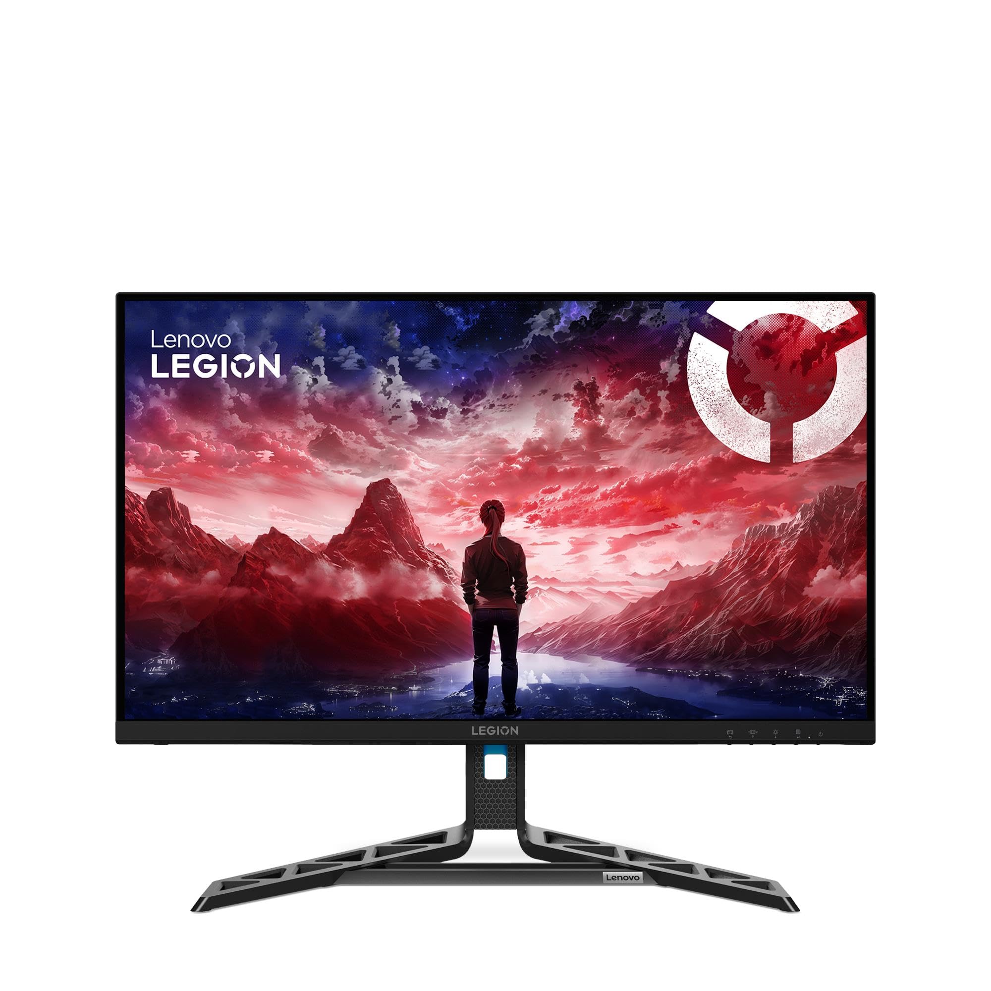 Lenovo Legion R27qe Gen 2 Gaming Monitor 27" QHD (2560x1440) IPS, 0.5ms MPRT, 200Hz, Ports 2x HDMI 2.1 + DisplayPort 1.2, DisplayPort Cable included - Raven Black — view 2