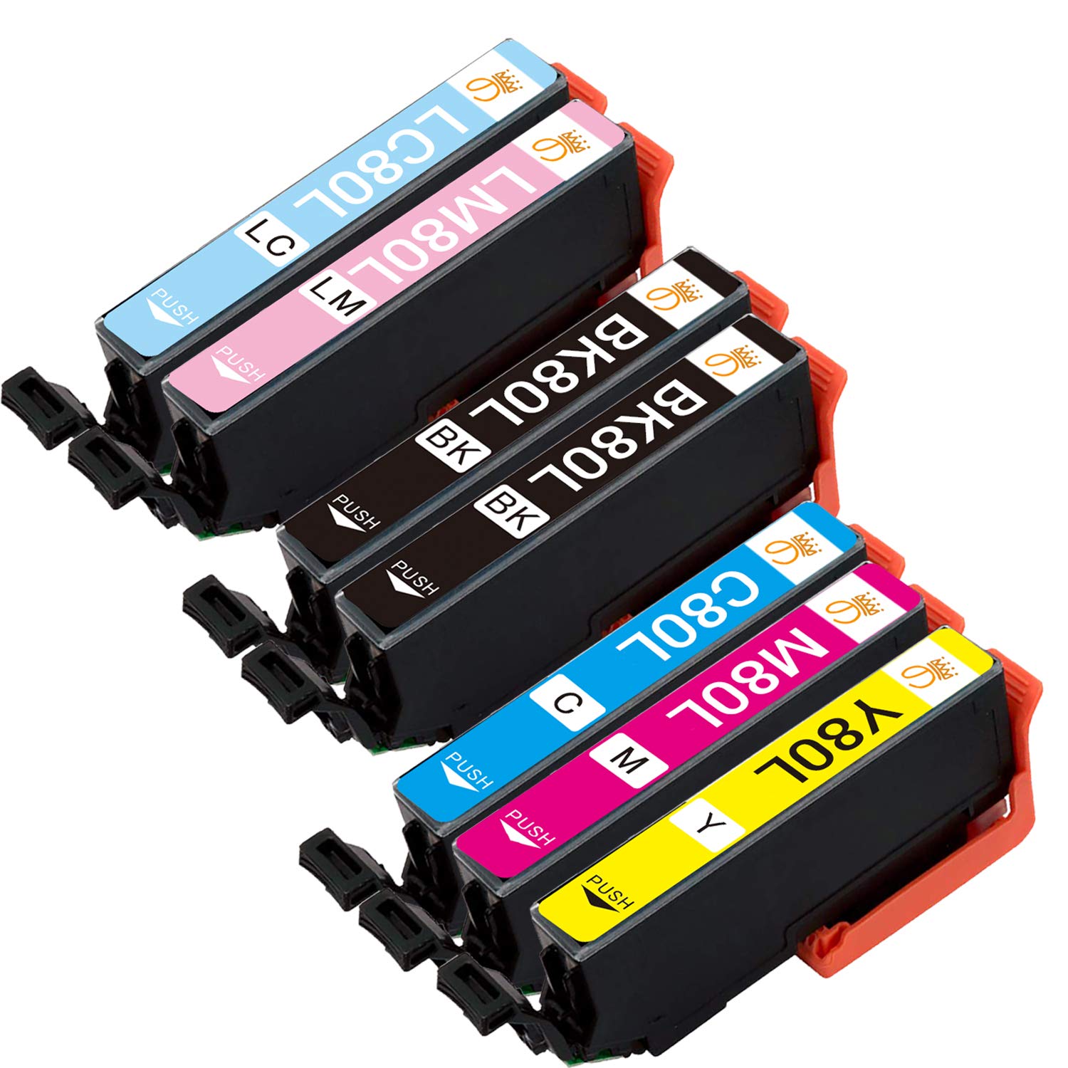 Amazon.co.jp: Epsonエプソン 用IC6CL80L 80L IC80L インク