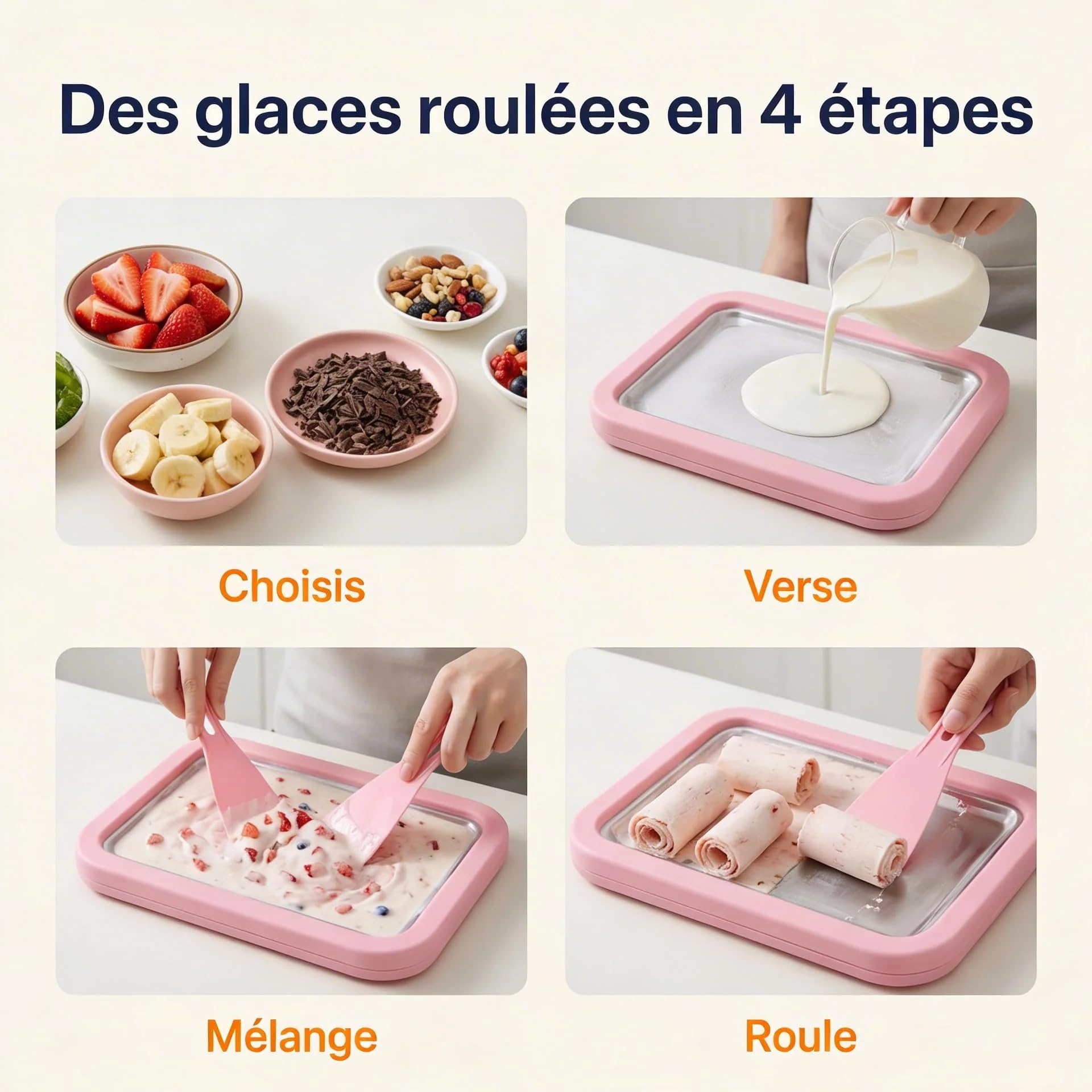 FrostLab – Le dessert qui devient une expérience Machine à glace pilée au yaourt maison