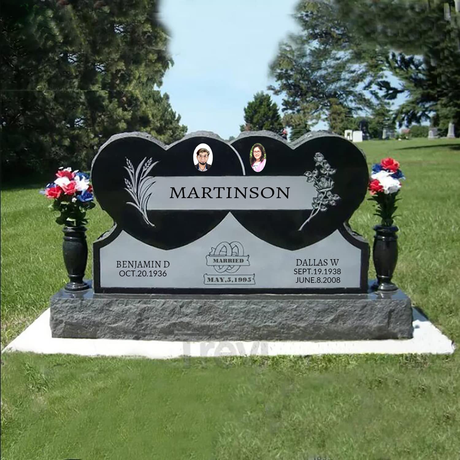 Gravestones With Photos