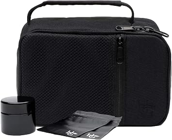 Herb Guard Black Large Case with Hanging Combination Locks