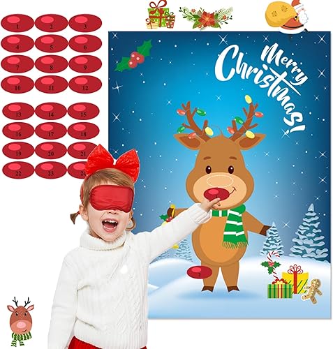 Funnlot Juegos de Año Nuevo para la familia. Juegos de reloj de Año Nuevo para niños. Actividades y diversión. Juegos de Nochevieja. Suministros