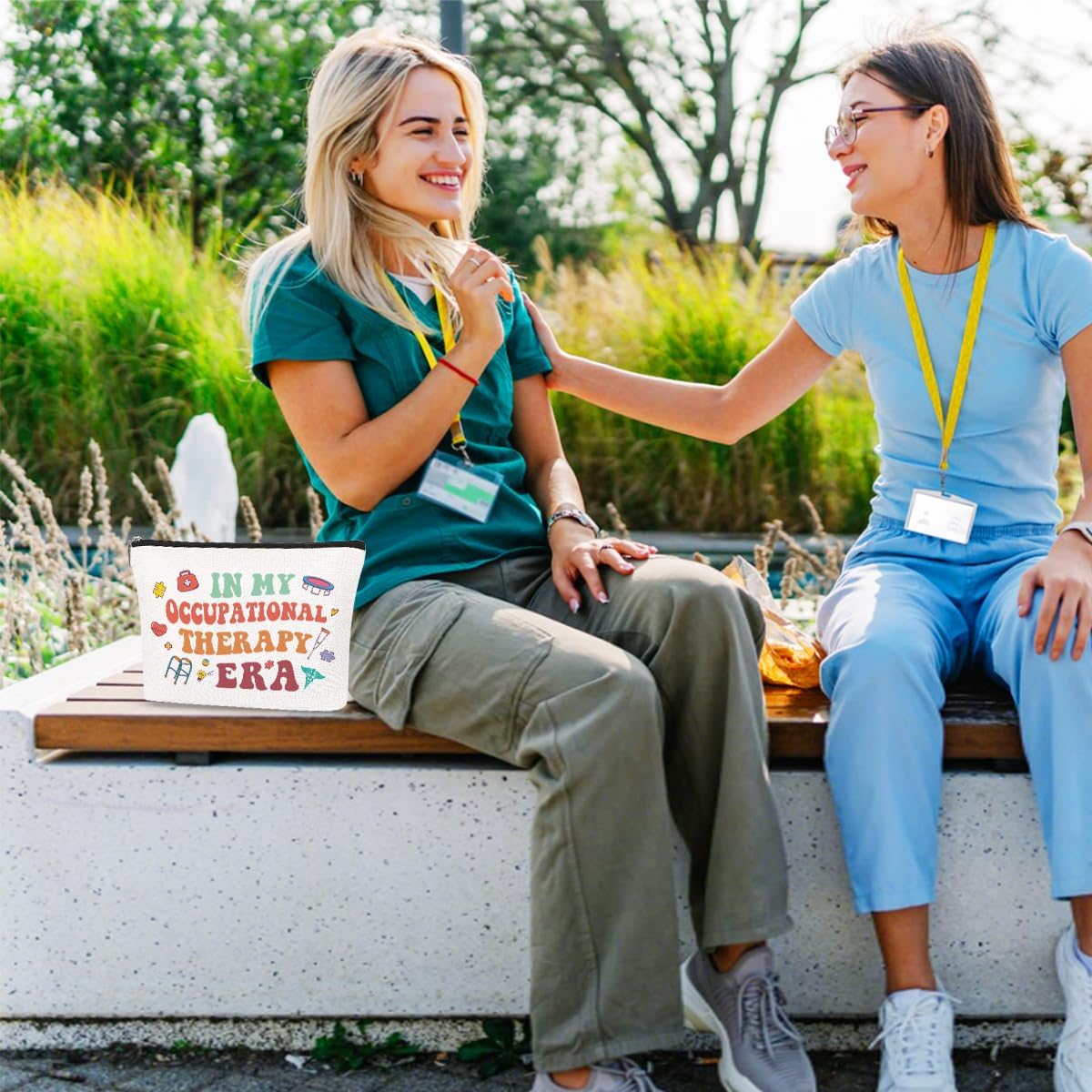 Occupational Therapy Gifts Makeup Bag, OT Gifts for Speech Therapist, OT Appreciation Gifts for Women Female Thank You Graduation Birthday Employee Coworker Retirement - Image 6