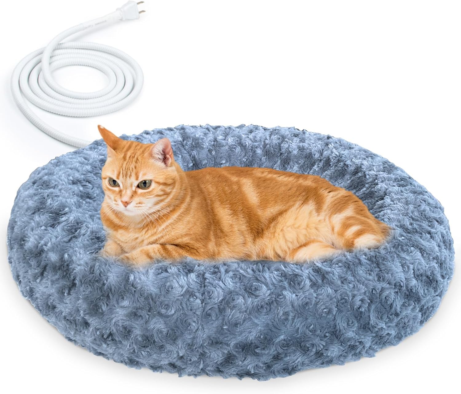 AUPETEK Heated Cat Beds for Indoor Cats Warming Cat Beds