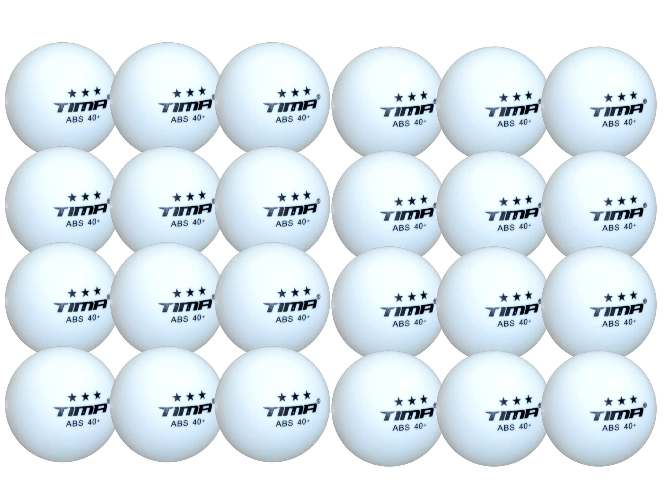 TIMA Table Tennis Balls - White Table Tennis Balls - 38mm Official Weight Balls - Three Star Professional Balls - 24 Pack Table Tennis Balls (B0C3H35PS4) Amazon Price History, Amazon Price Tracker