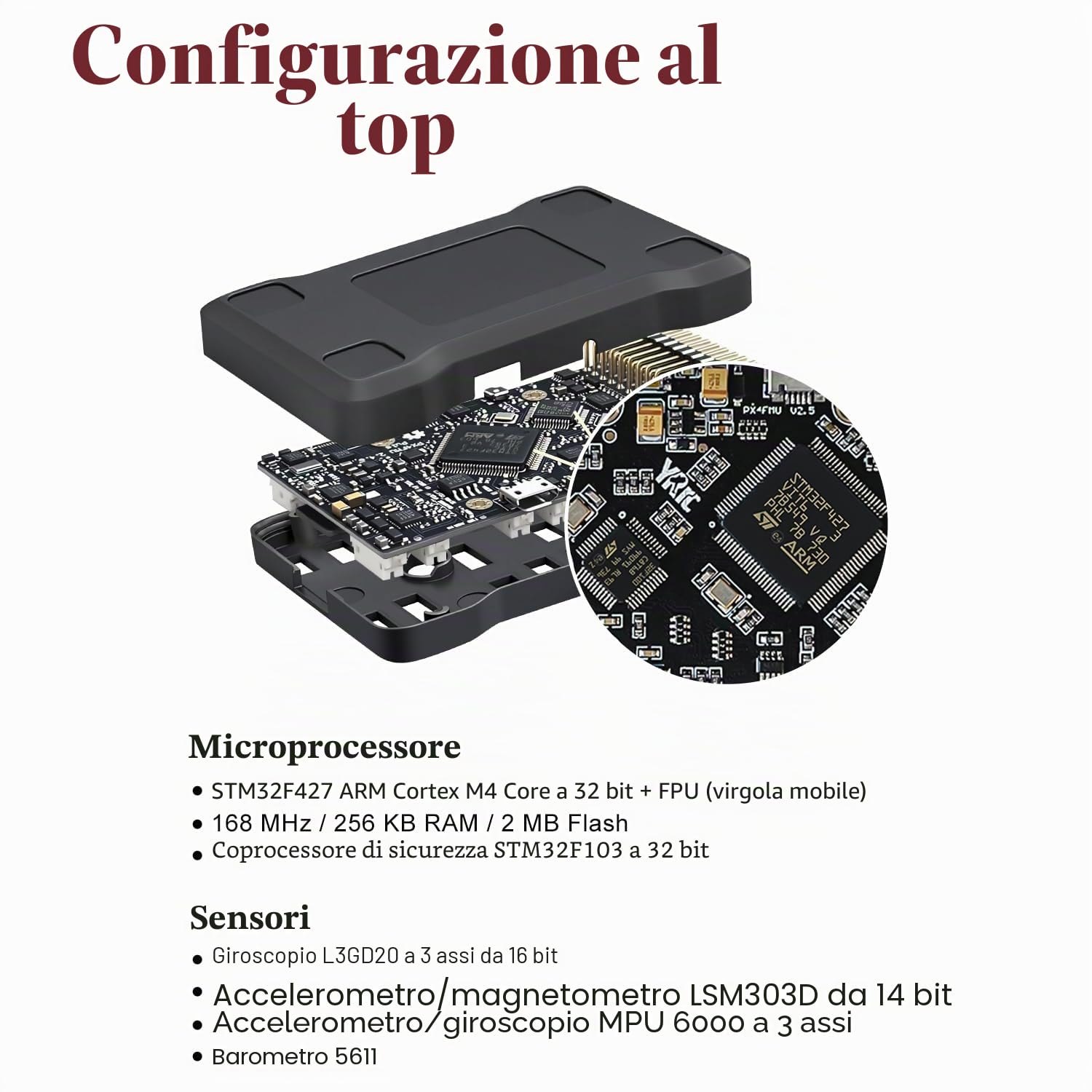 Pixhawk PX4 2.4.8 Controllore di Volo Kit per Drone DIY - con Autopilot e Accessori (Senza GPS)
