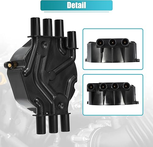Miniatura 4 de uxcell Kit de tapa y rotor de distribución de encendido para Chevrolet Silverado 1500 1999-2006 para GMC Sierra 1500 1999-2007 No.1045245810452457