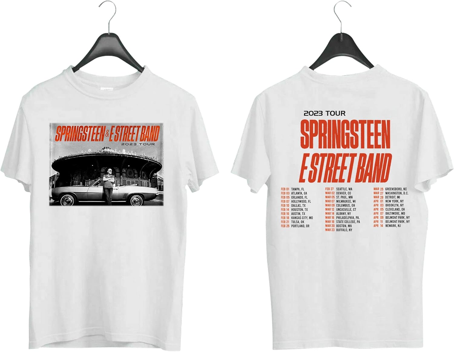 Bruce Springsteen and The E Street Band Tour 2023 Shirt, Rock Band 2023 Shirt