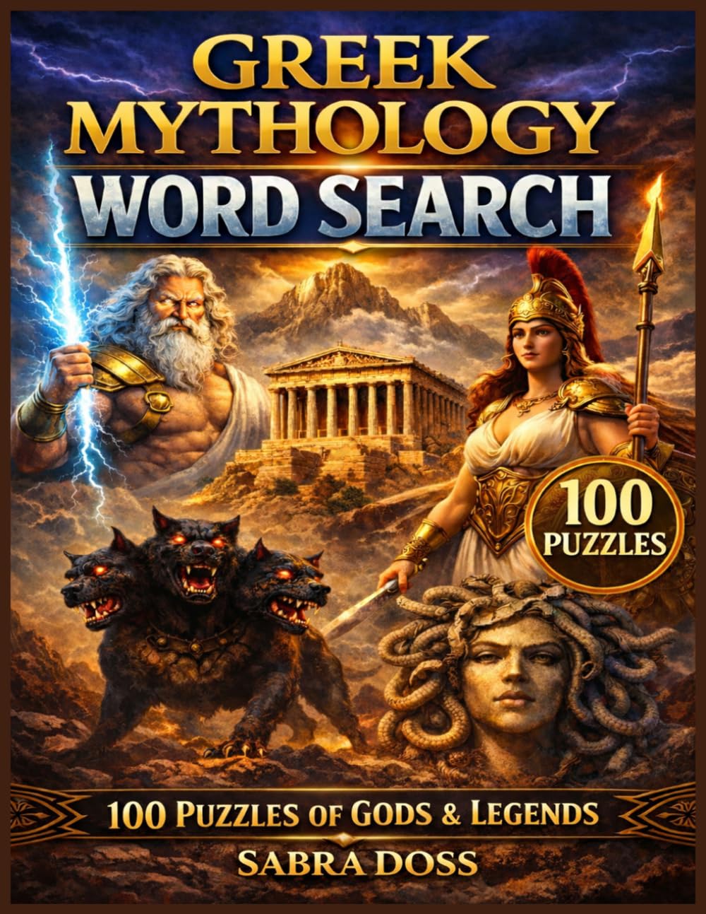 Greek Mythology Word Search (Legends & Lore Word Search Series)