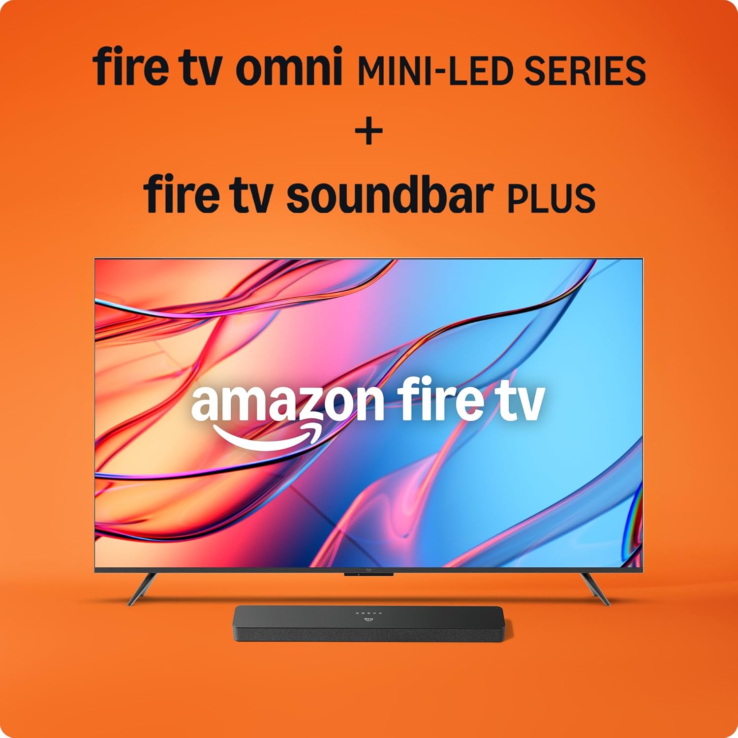Amazon Fire TV 85″ Omni Mini-LED Series with Fire TV Soundbar Plus