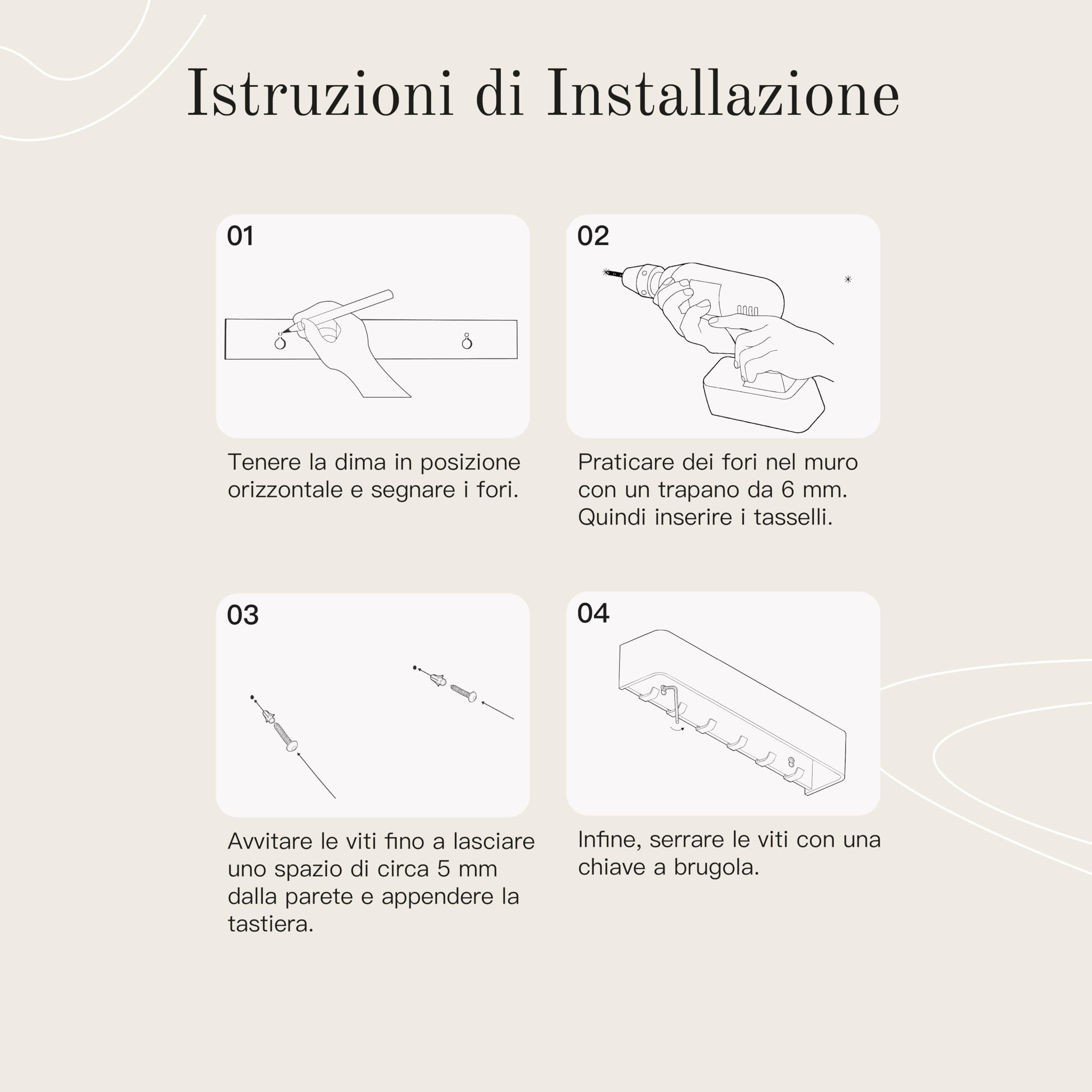 Design Amburgo Portachiavi moderno da parete | Appendi chiavi con ripiano | Ganci portachiavi da muro | Arredo ingresso minimalista in alluminio (Nero Opaco)