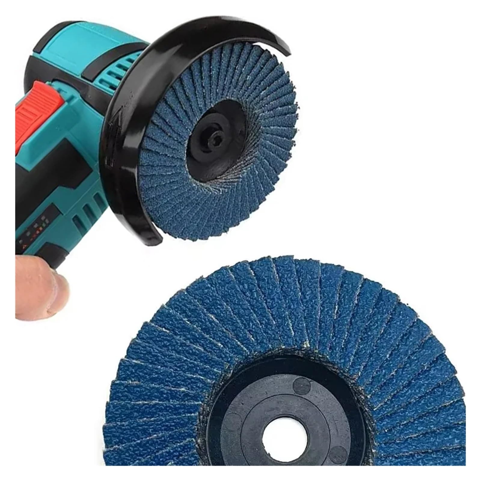 10 Uds 50mm/75mm 3 pulgadas muelas discos de solapa disco de lijado muelas for amoladora angular herramienta abrasiva de madera(3inch 10PCS)